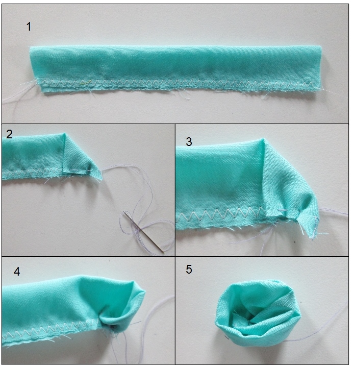 Blog-Inhaltsbild für 'Blüten Applikation aus Stoffresten nähen Upcycling Projekt: Blumen Applis für Kissen, Pullis oder Taschen im Origami Style'